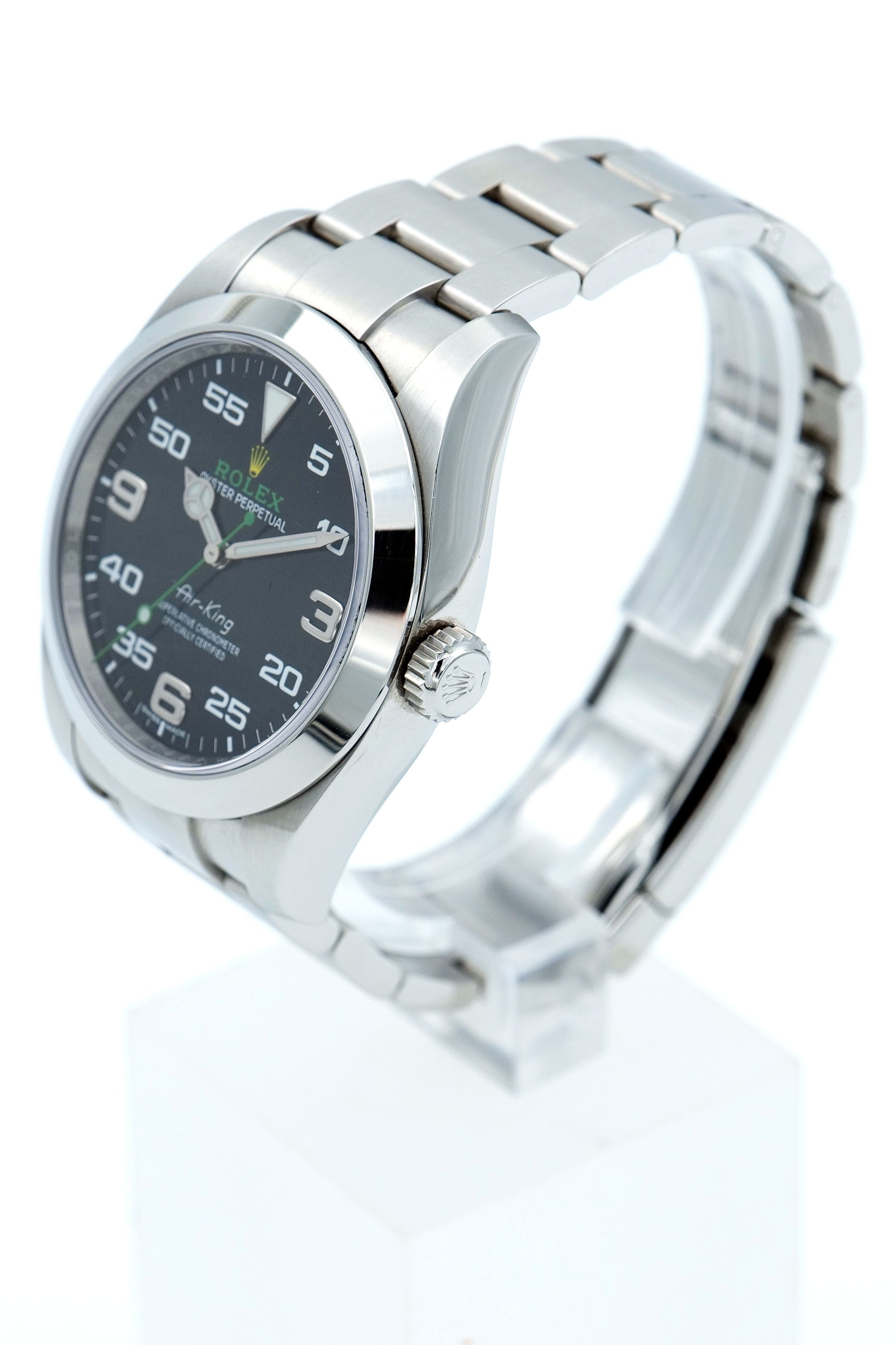 PRE-OWNED RolexAir-King Steel 116900