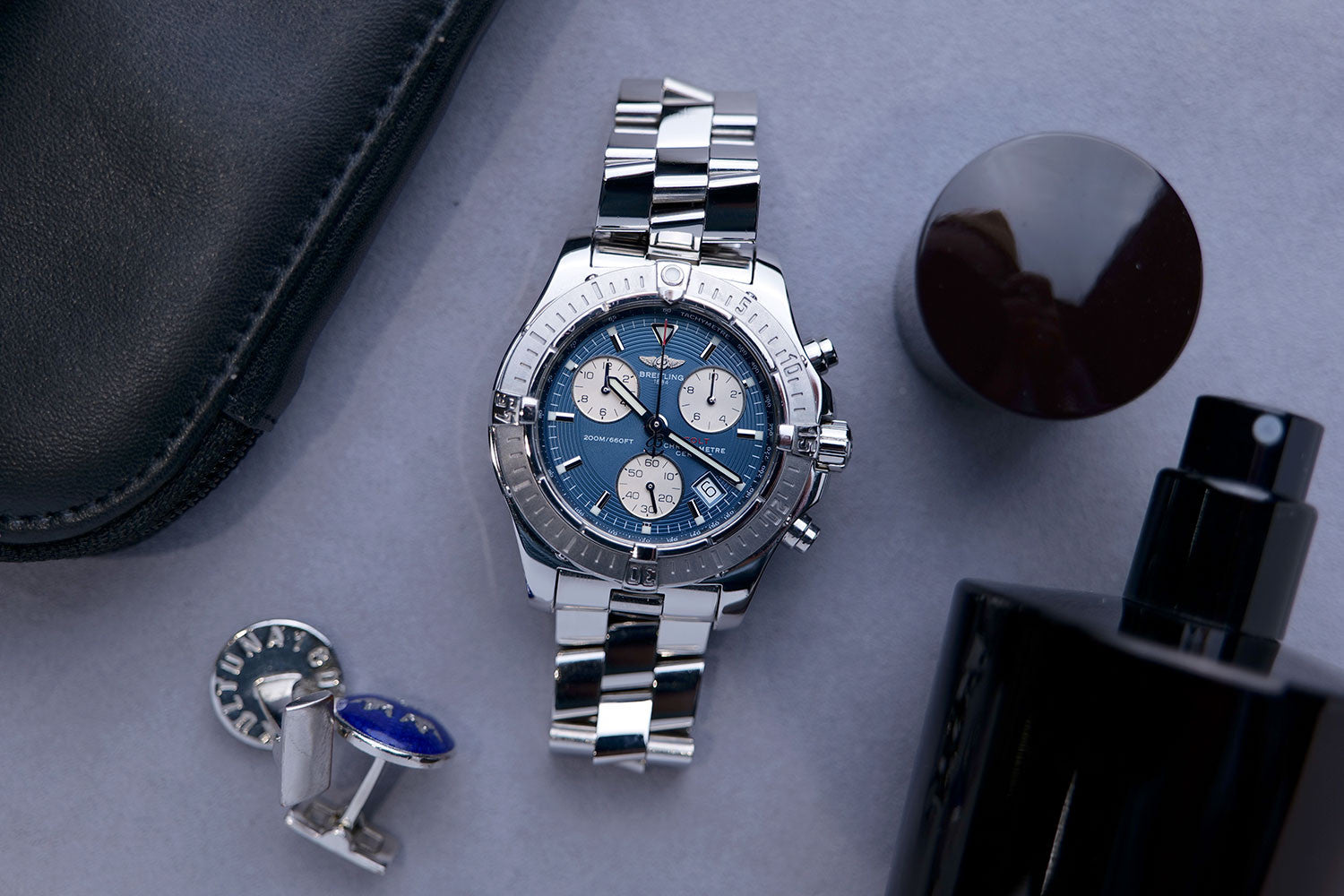 SOLD - PRE-OWNED Breitling Colt Chronograph Blue A73380