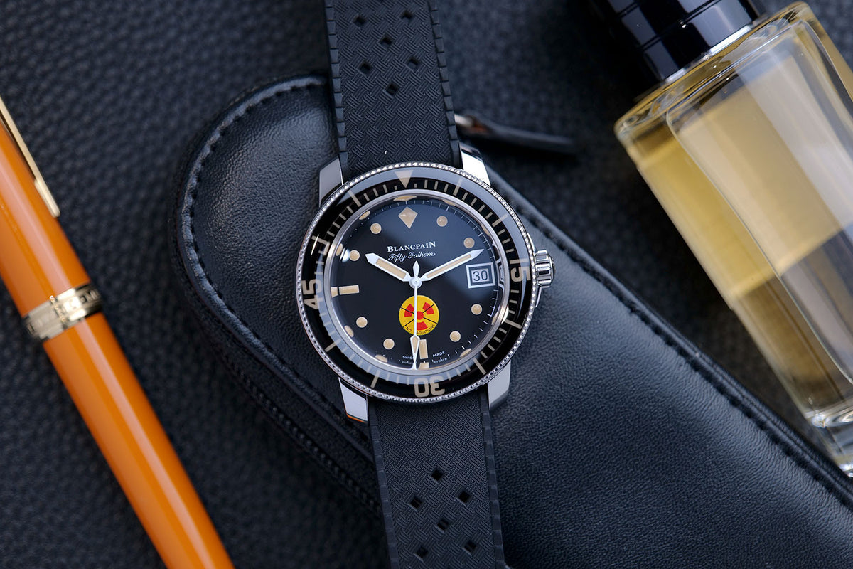 PRE-OWNED Blancpain Fifty Fathoms "No Rad" Limited Edition 5008D-1130-B64A
