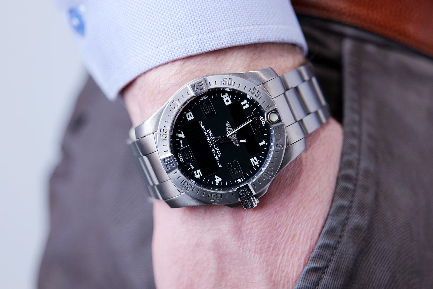 SOLD - PRE-OWNED Breitling Aerospace Evo E7936310/BC27