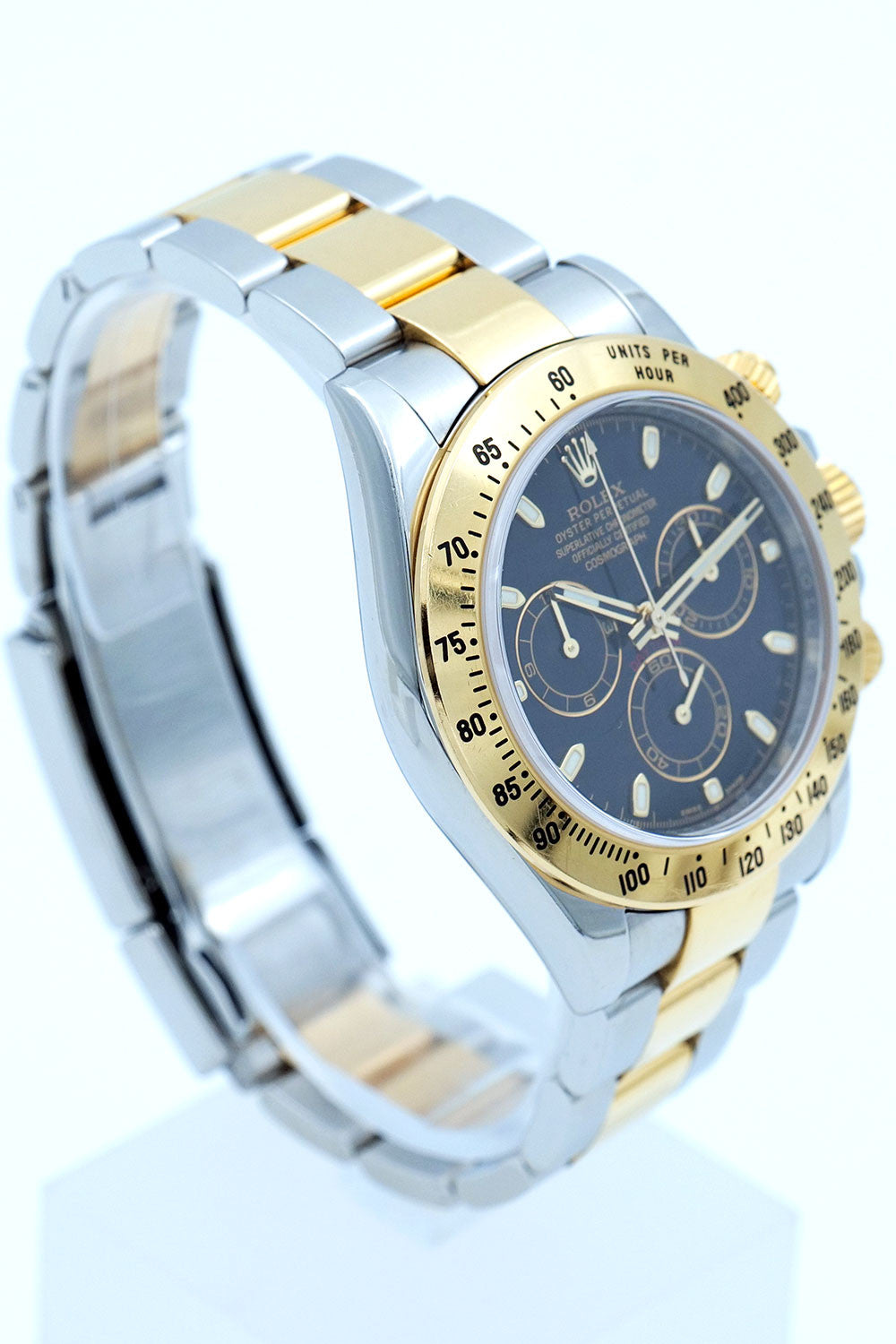 PRE-OWNED Rolex Daytona Gold & Steel 116523