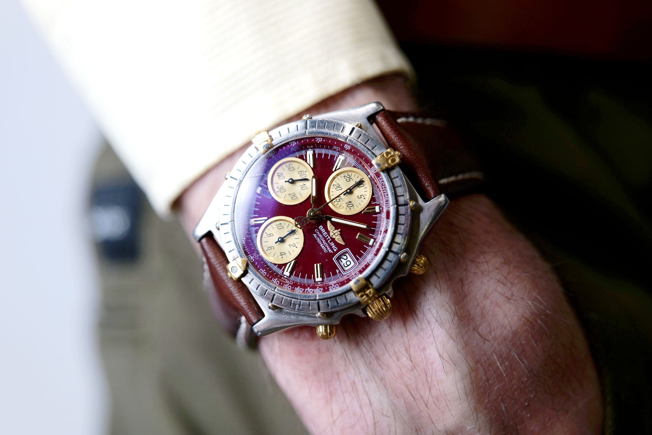 PRE-OWNED Breitling Chronomat 81950