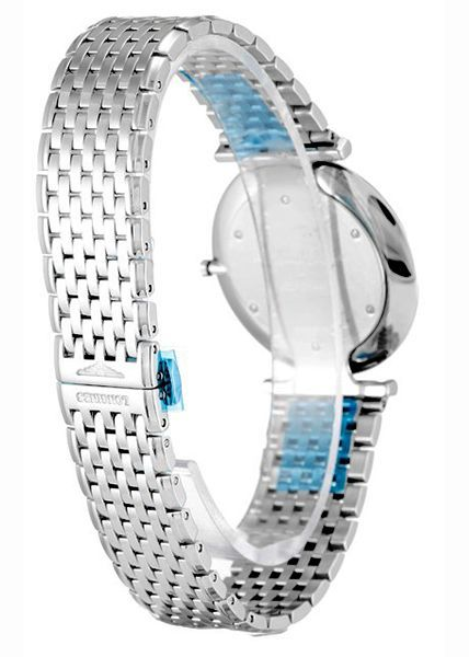 Longines La Grande Classique 37mm svart diamanter stål damklocka L47664586