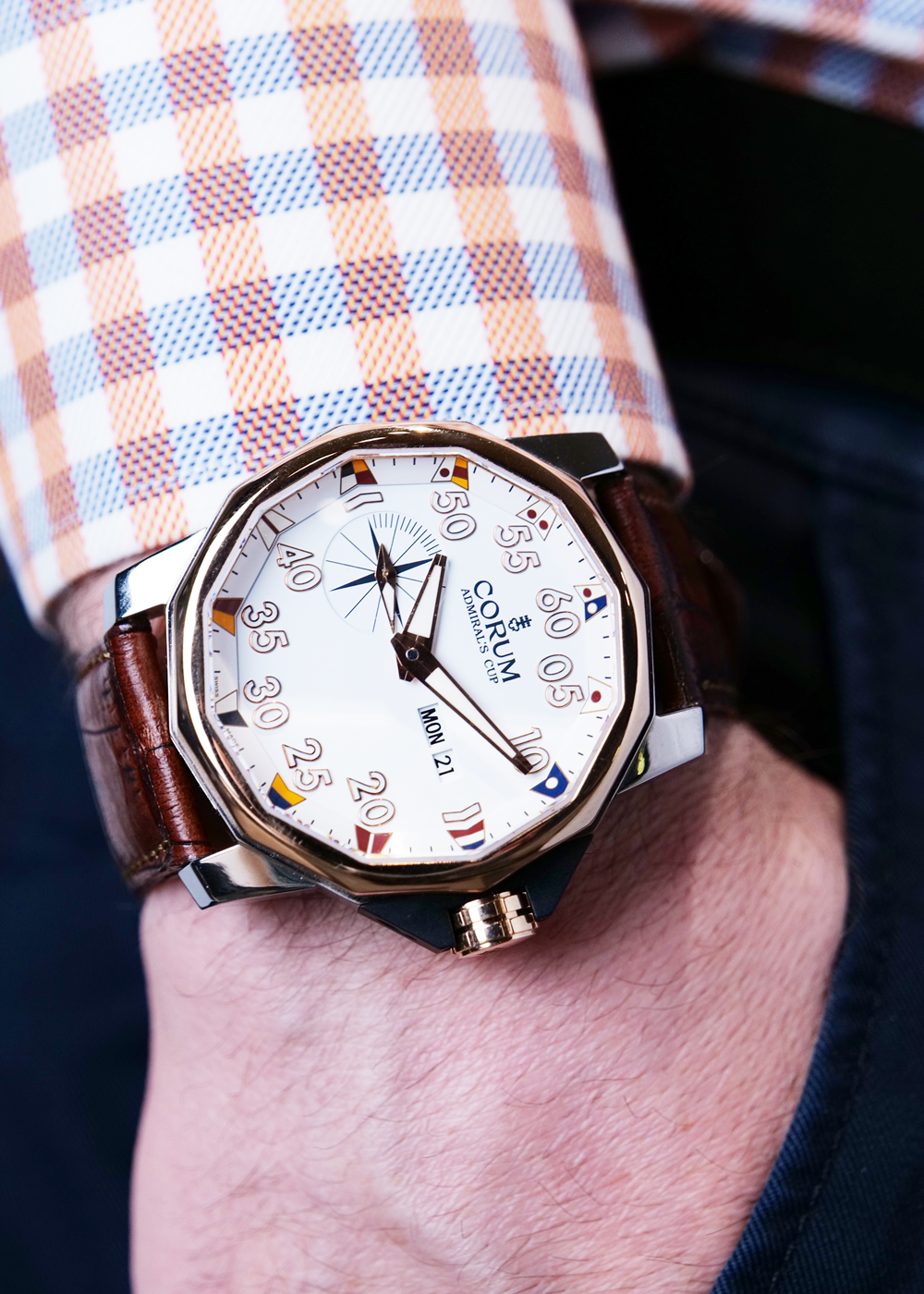Pre-owned Corum Admiral's Cup BEG01.0002