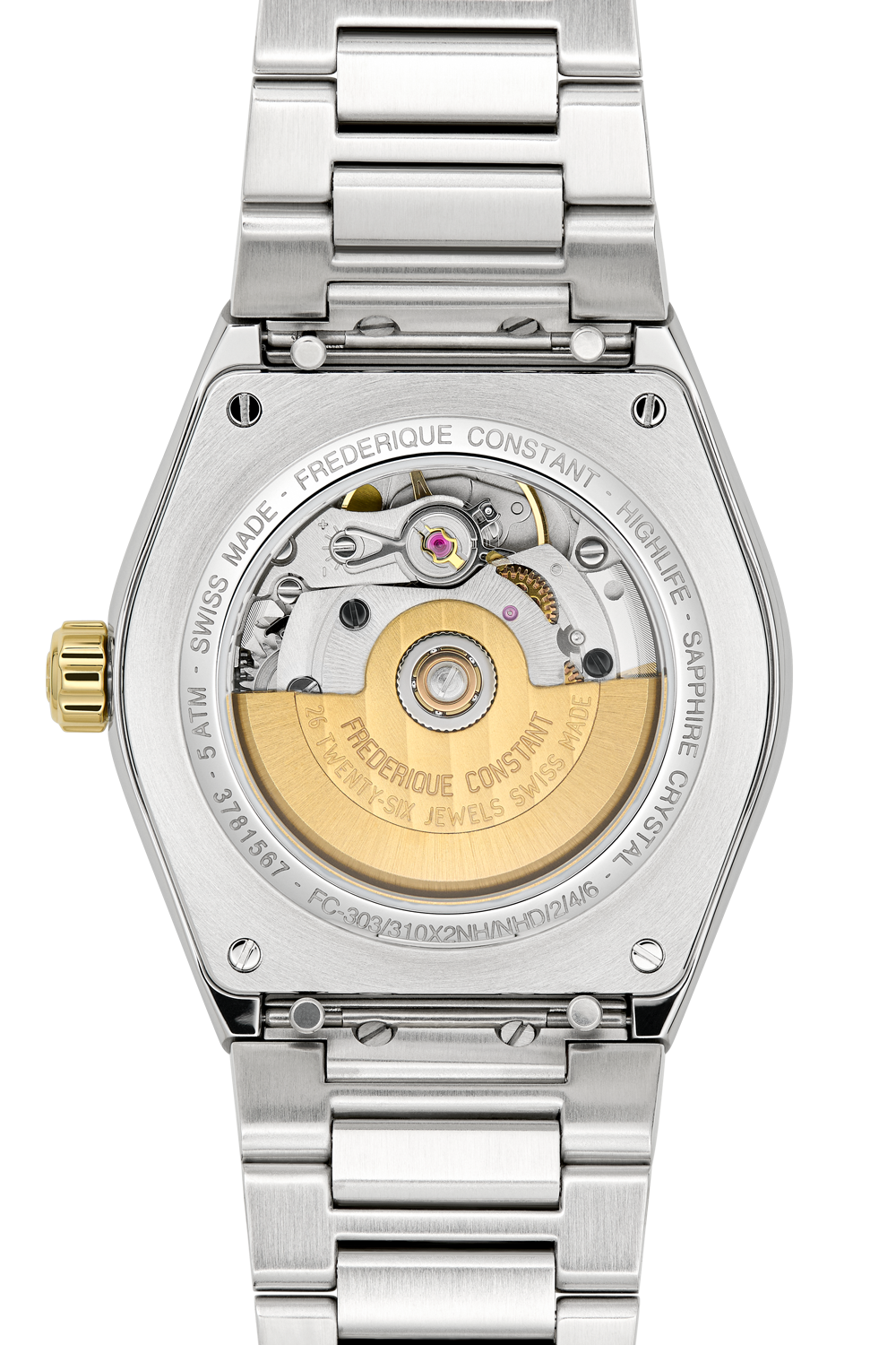 Frederique Constant Highlife Ladies Automatic rostfritt stål 34 mm FC-303V2NH3B