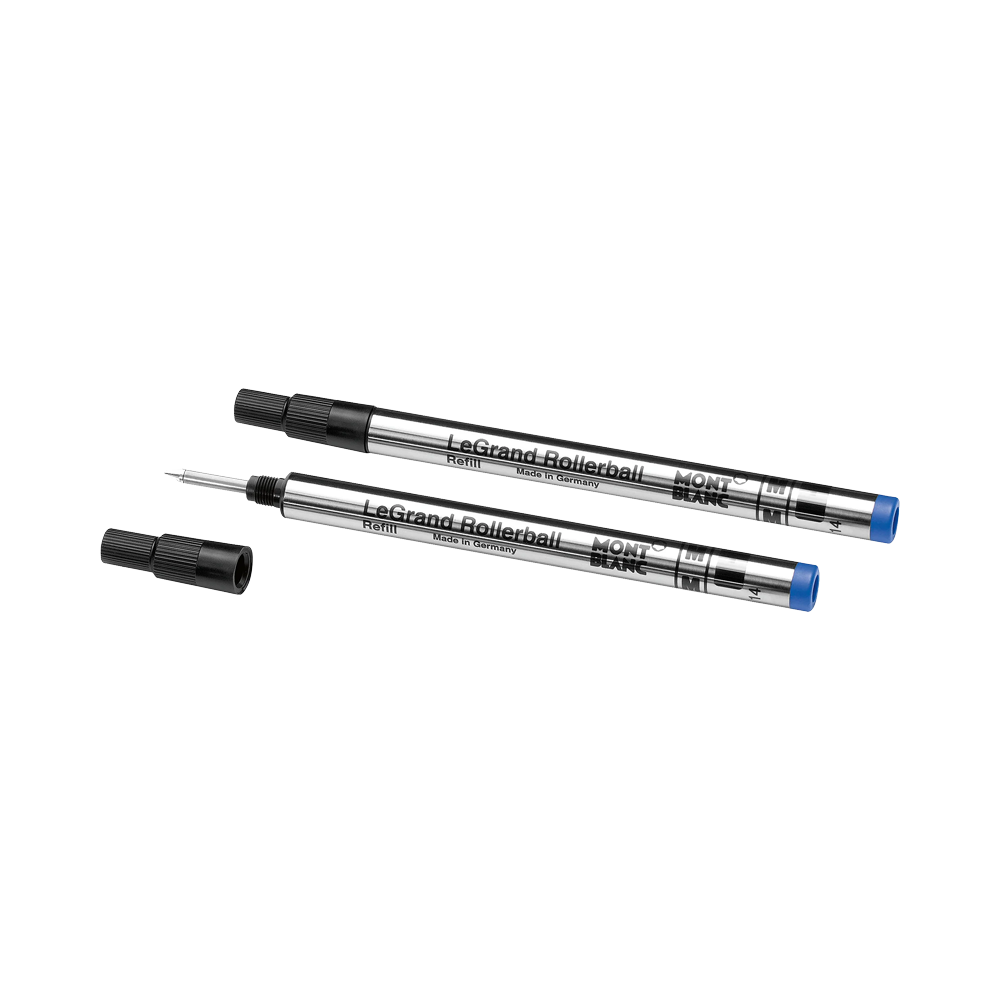 Montblanc 2 Rollerball LeGrand Refills Medium, Royal Blue MB128228