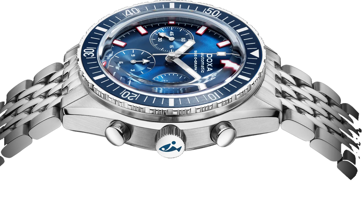 DOXA - SUB 200 C-GRAPH II Caribbean Navy blue 797.10.201.10