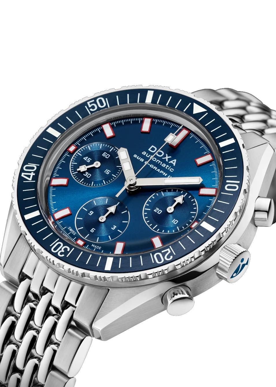 DOXA - SUB 200 C-GRAPH II Caribbean Navy blue 797.10.201.10