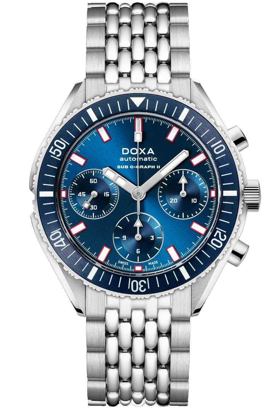 DOXA - SUB 200 C-GRAPH II Caribbean Navy blue 797.10.201.10