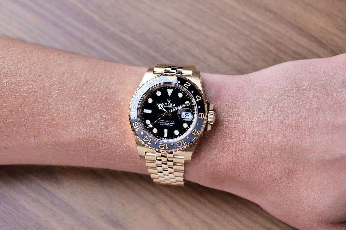SÅLD - BEGAGNAD Rolex GMT-Master II 126718GRNR