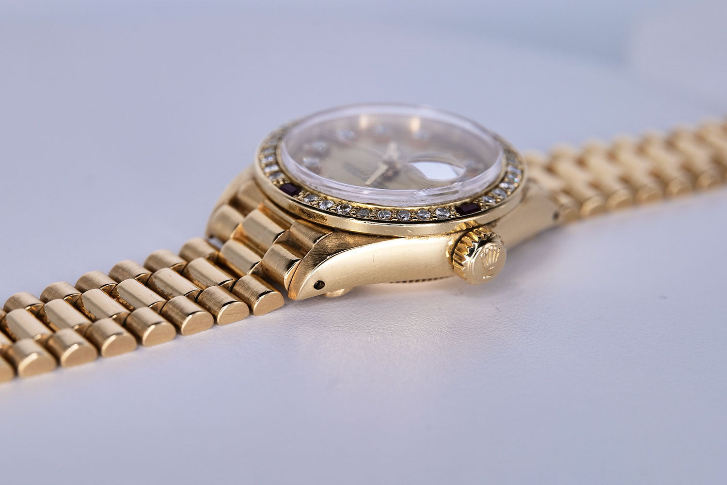 PRE-OWNED Lady-Datejust Diamants & Rubies 69178