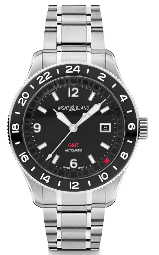 Montblanc 1858 GMT Black dial 42mm MB129615