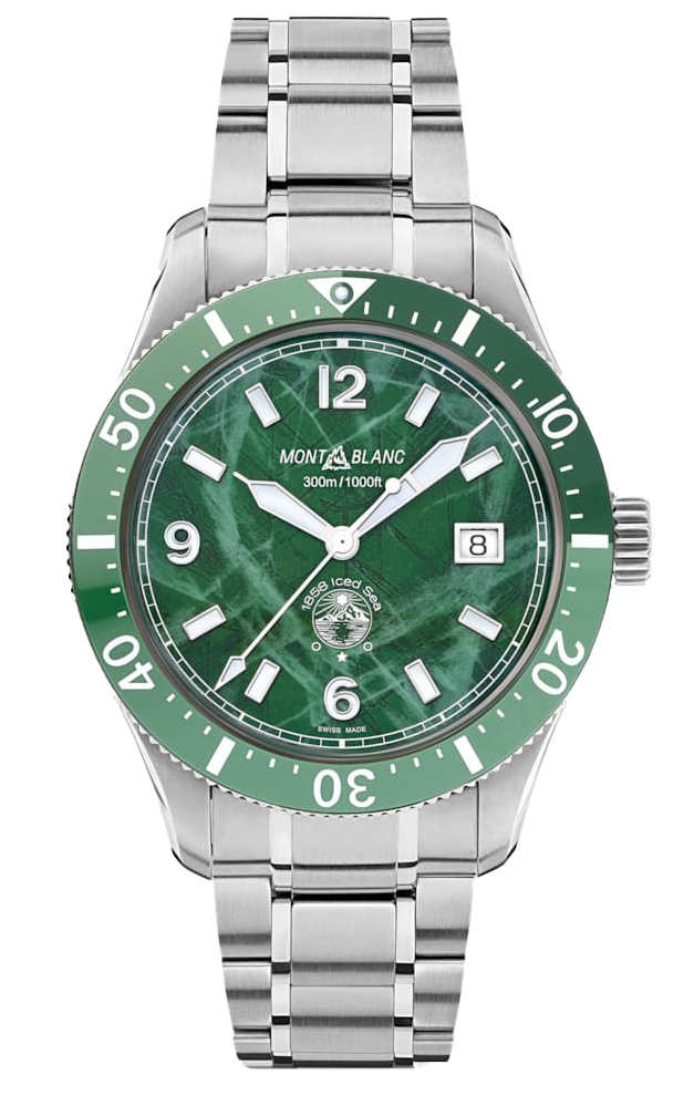 Montblanc 1858 Iced Sea Green Automatic Date MB129373