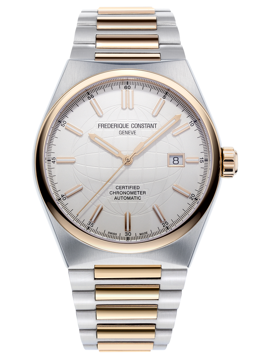 Frederique Constant Highlife Automatic COSC 41mm Silver & Stainless steel FC-303V4NH2B