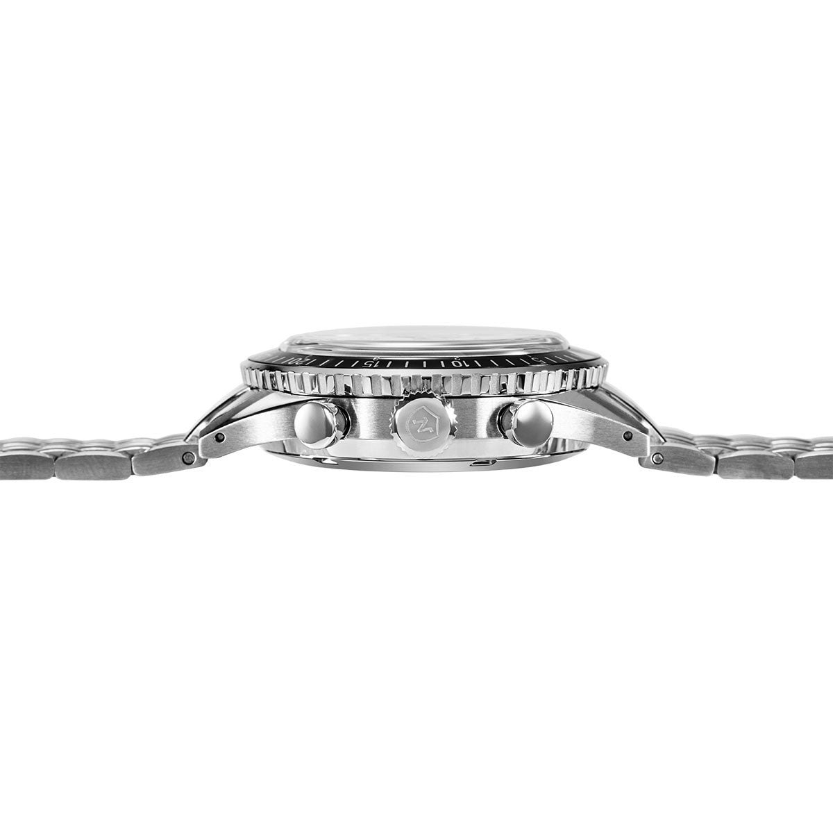 Nivada Grenchen Chronomaster White Lollipop Manual & Beads Of Rice Bracelet 86011WM04
