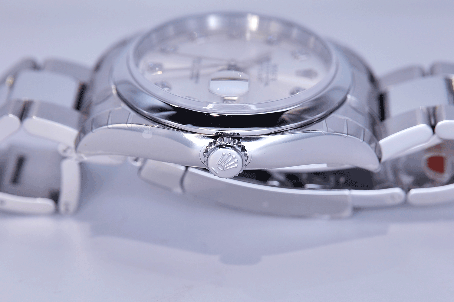 SÅLD - BEGAGNAD Rolex Datejust 36mm Stål och Silver 116200