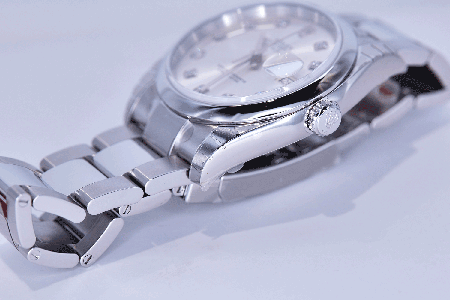 SÅLD - BEGAGNAD Rolex Datejust 36mm Stål och Silver 116200