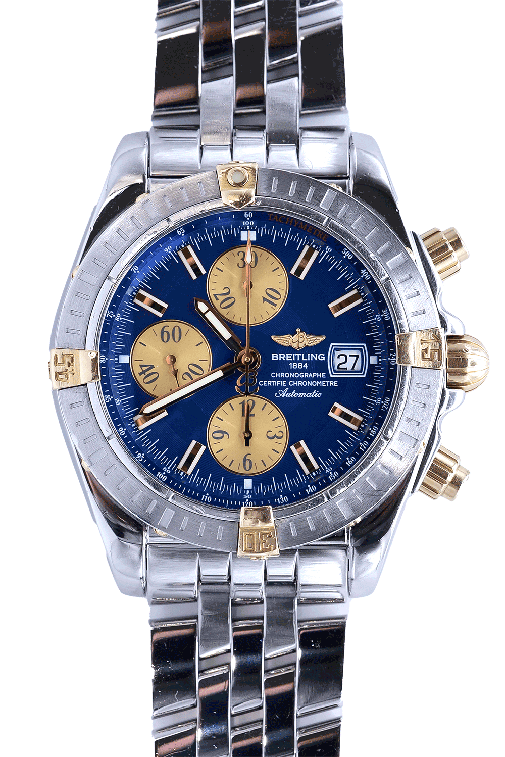 PRE-OWNED Breitling Chronometer Evolution 44mm Gold & Steel B13356