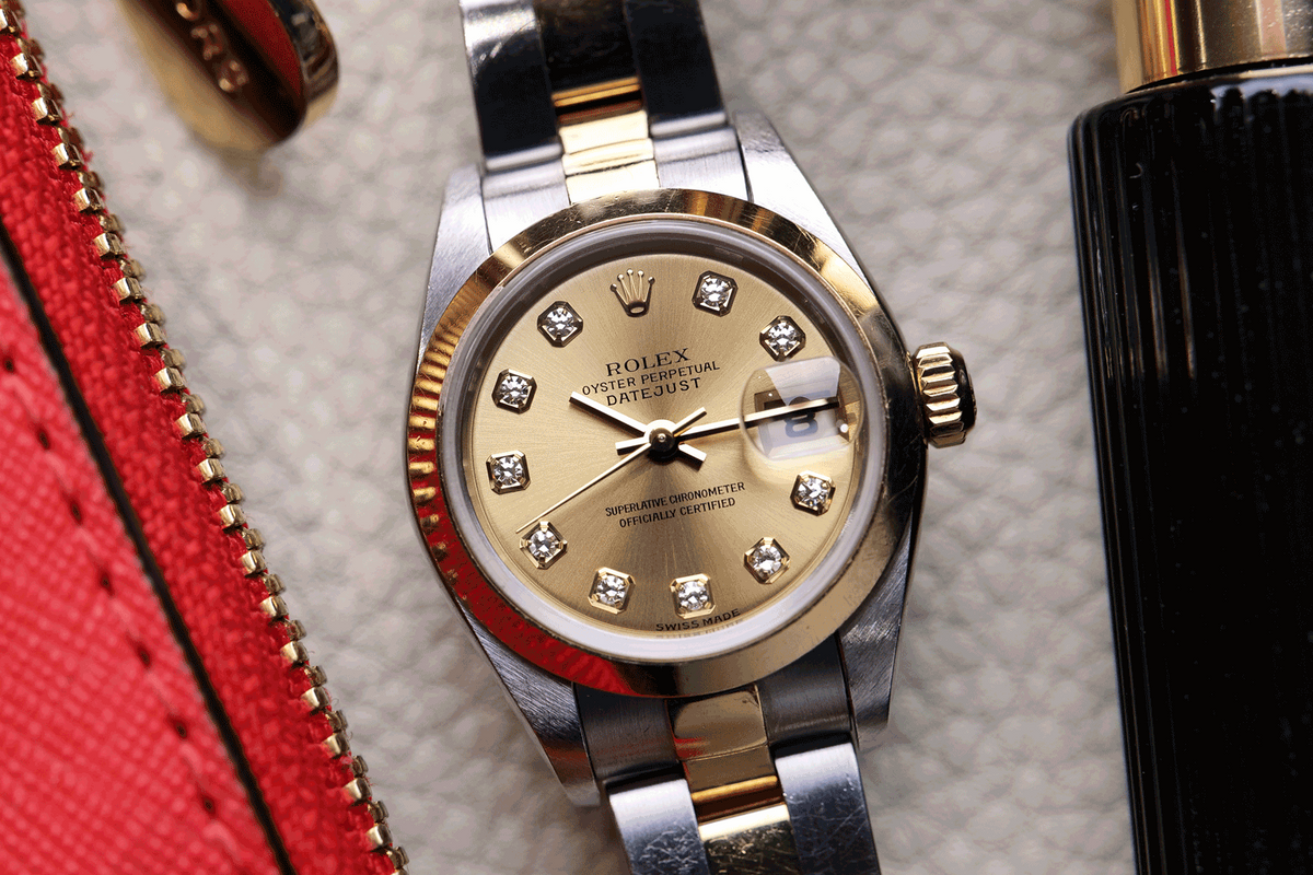 PRE-OWNED Rolex Lady Datejust 26mm 79163
