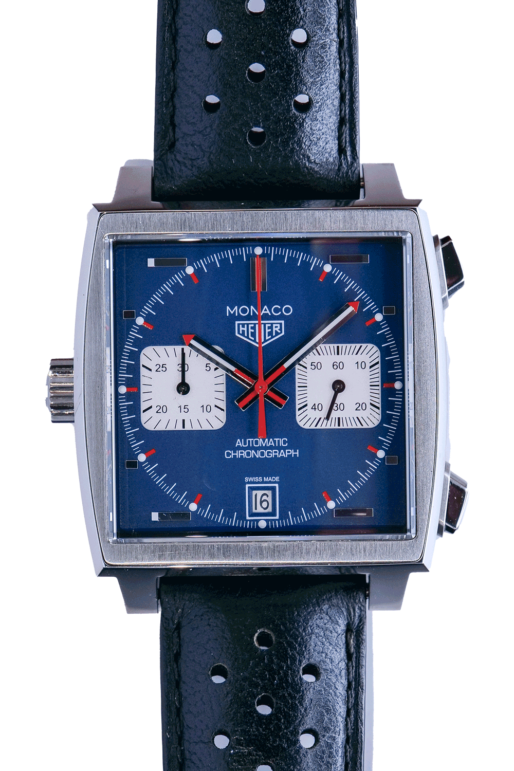 PRE-OWNED TAG Heuer Monaco Calibre 11 CAW211P.FC6356