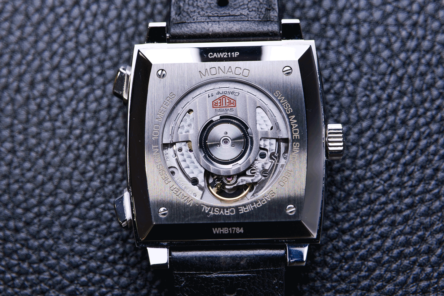 PRE-OWNED TAG Heuer Monaco Calibre 11 CAW211P.FC6356