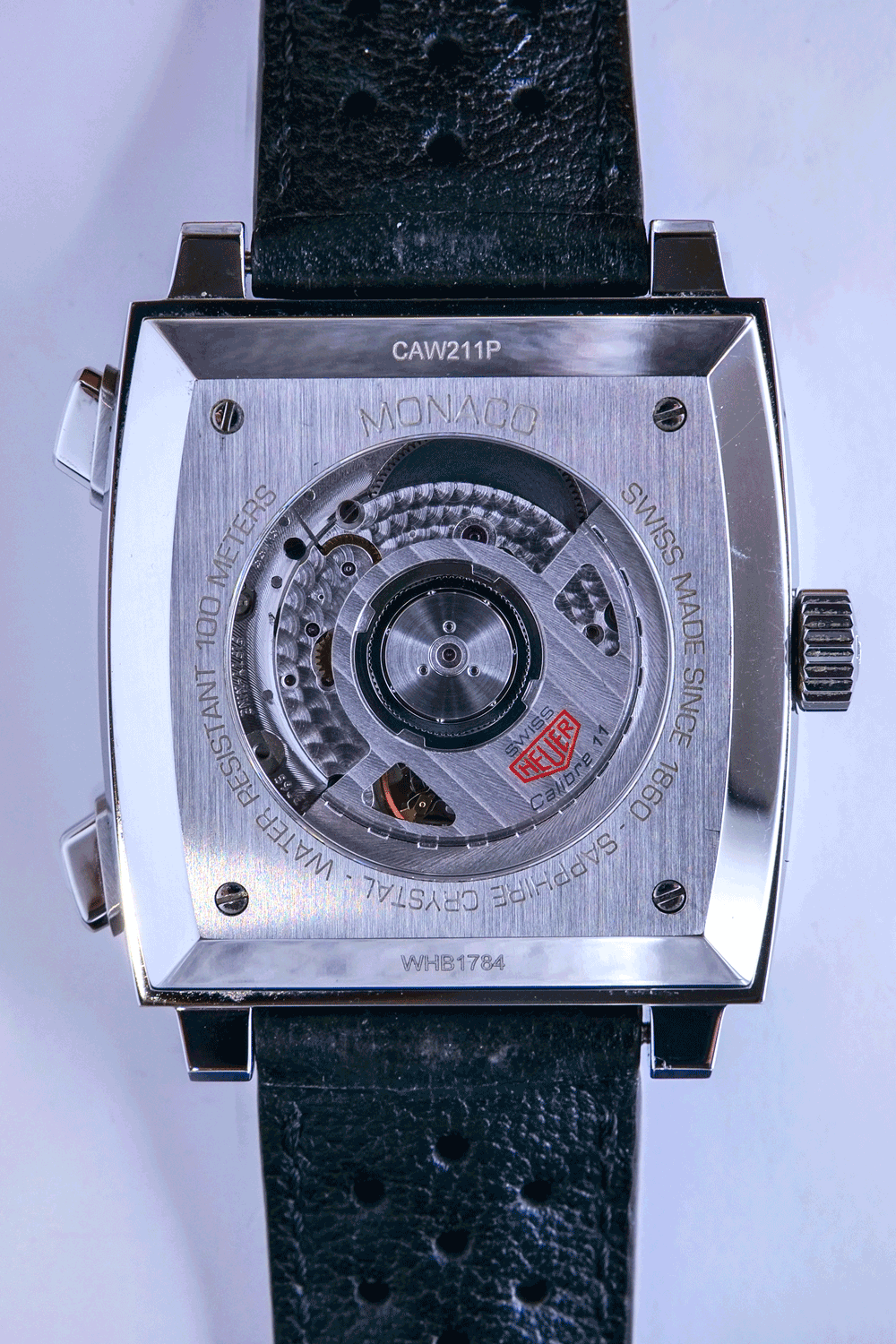 PRE-OWNED TAG Heuer Monaco Calibre 11 CAW211P.FC6356