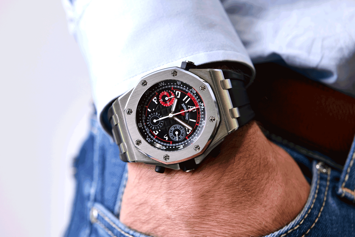 PRE-OWNED Audemars Piguet Royal Oak Offshore Alinghi Polaris Limited 26040ST.OO.D002CA.01