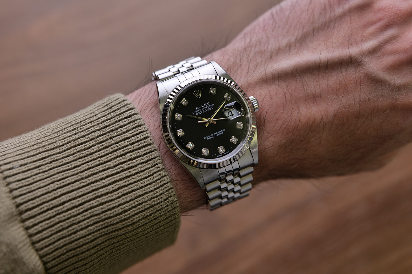 PRE-OWNED Rolex Datejust 16234