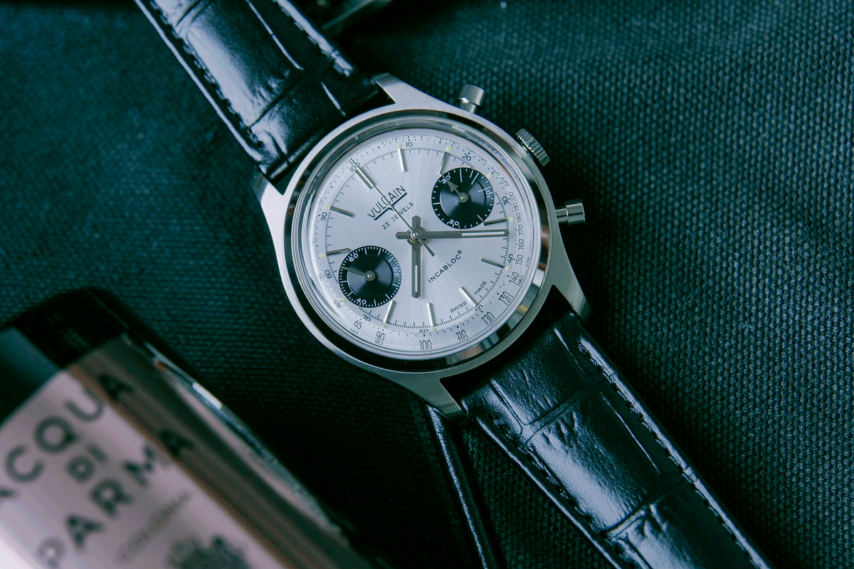 Vulcain Chronograph 1970-tal Silver