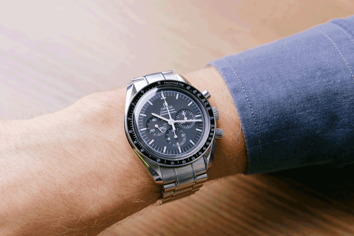 BEGAGNAD Omega Speedmaster Moonwatch 35705000 År 2004