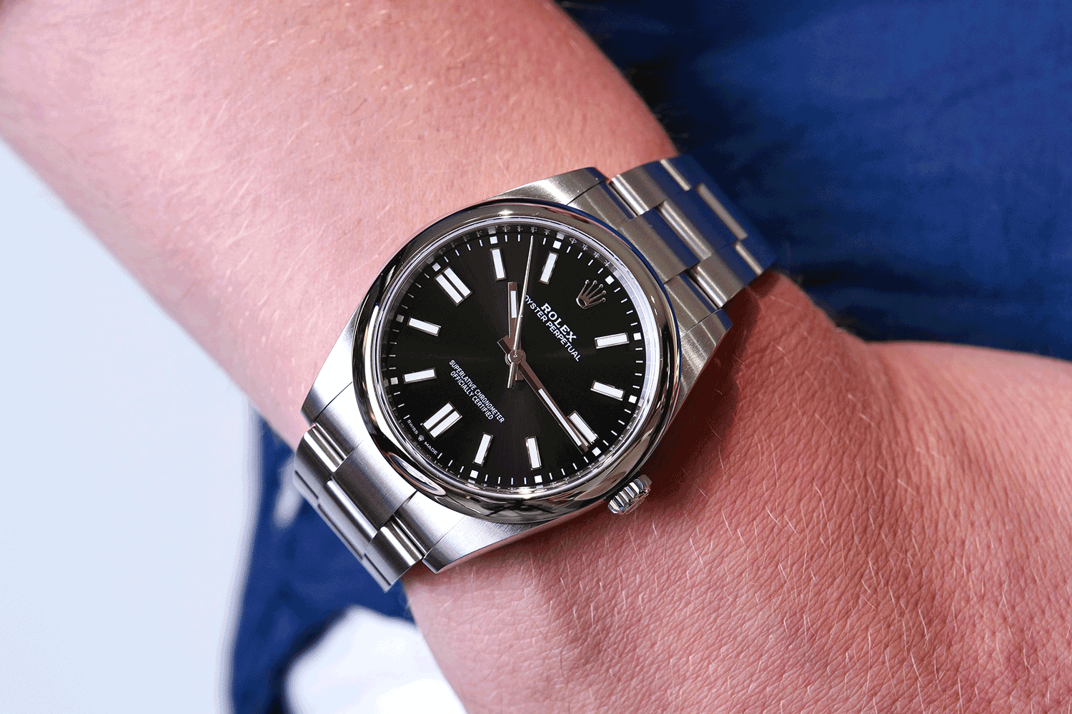 SÅLD - BEGAGNAD Rolex Oyster Perpetual 41 124300
