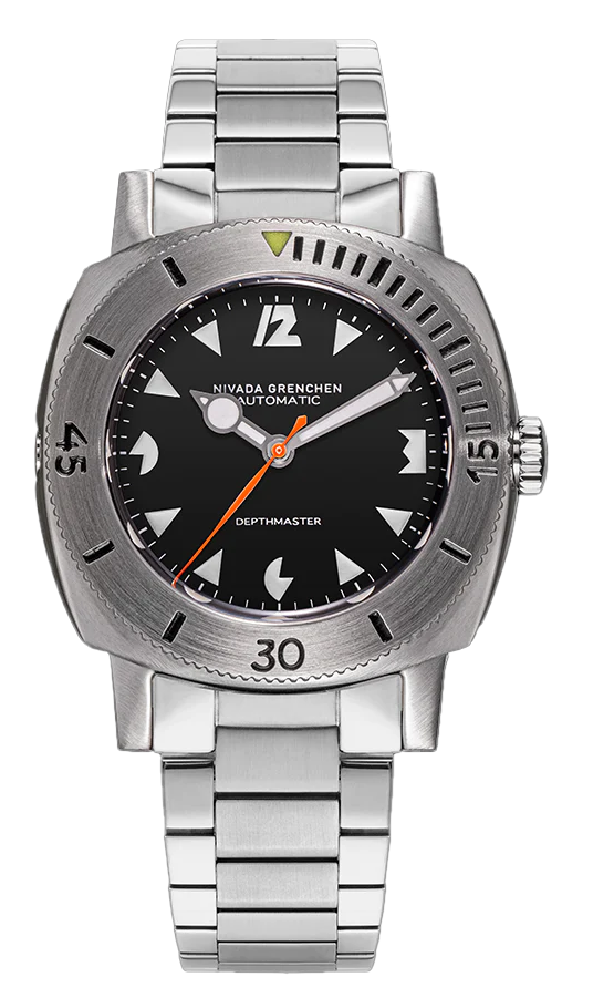 Nivada Grenchen White Pacman Depthmaster 14102A20