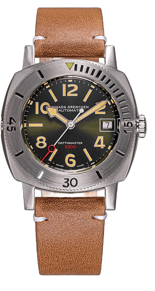 Nivada Grenchen Numerals Date Depthmaster 14103A02