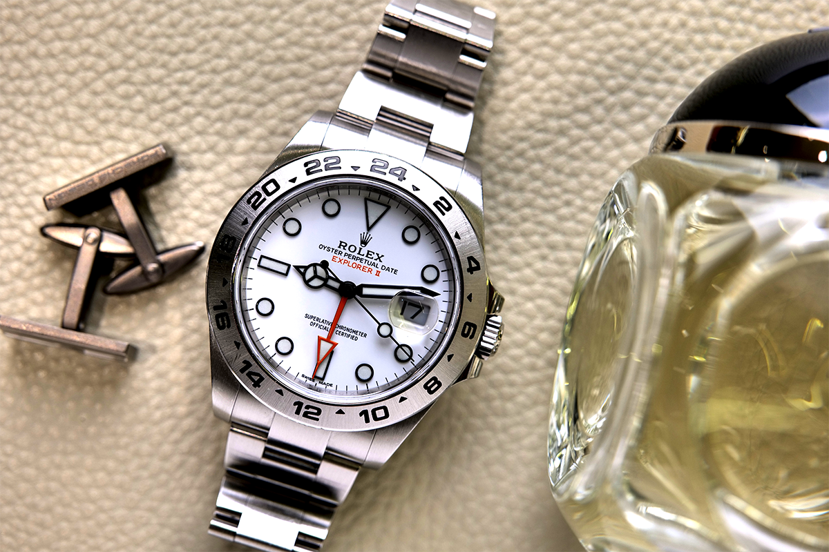 PRE-OWNED Rolex Explorer II 216570