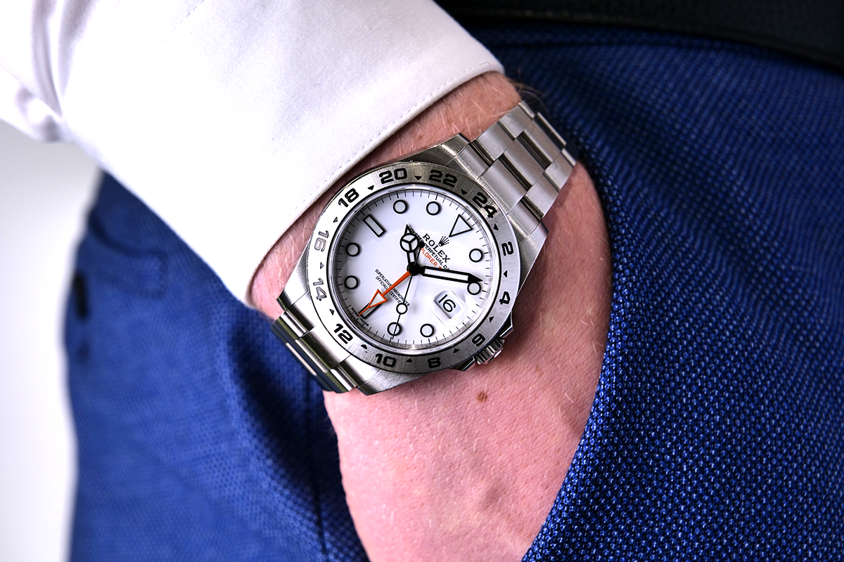 PRE-OWNED Rolex Explorer II 216570