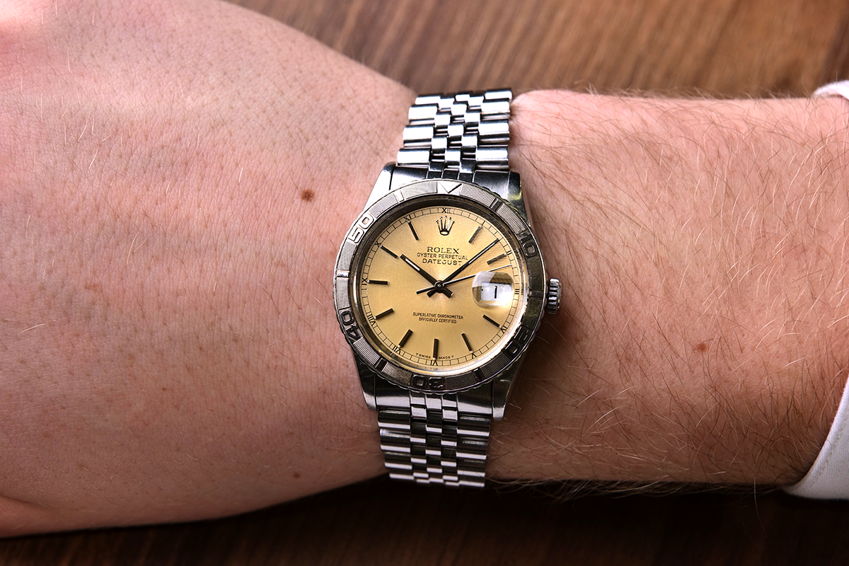 PRE-OWNED Rolex Datejust Turn-O-Graph 16264