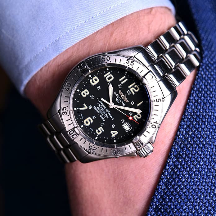 PRE-OWNED Breitling Superocean A17045