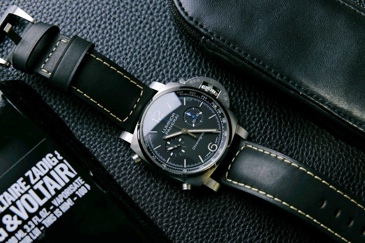 PRE-OWNED Panerai Luminor Chrono PAM01109