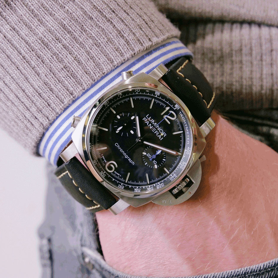 PRE-OWNED Panerai Luminor Chrono PAM01109