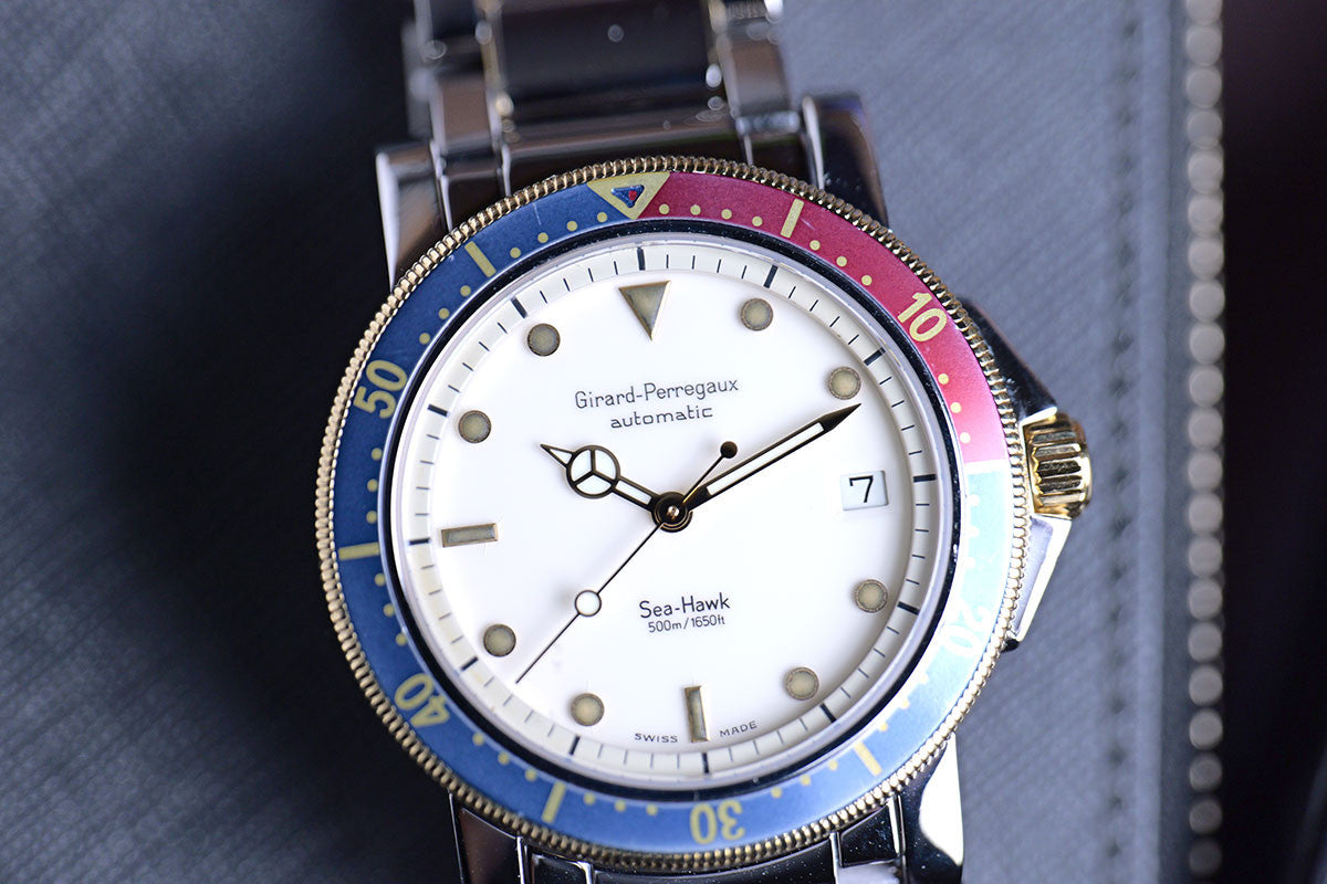 PRE-OWNED Girard-Perregaux Sea-Hawk 500M 7100