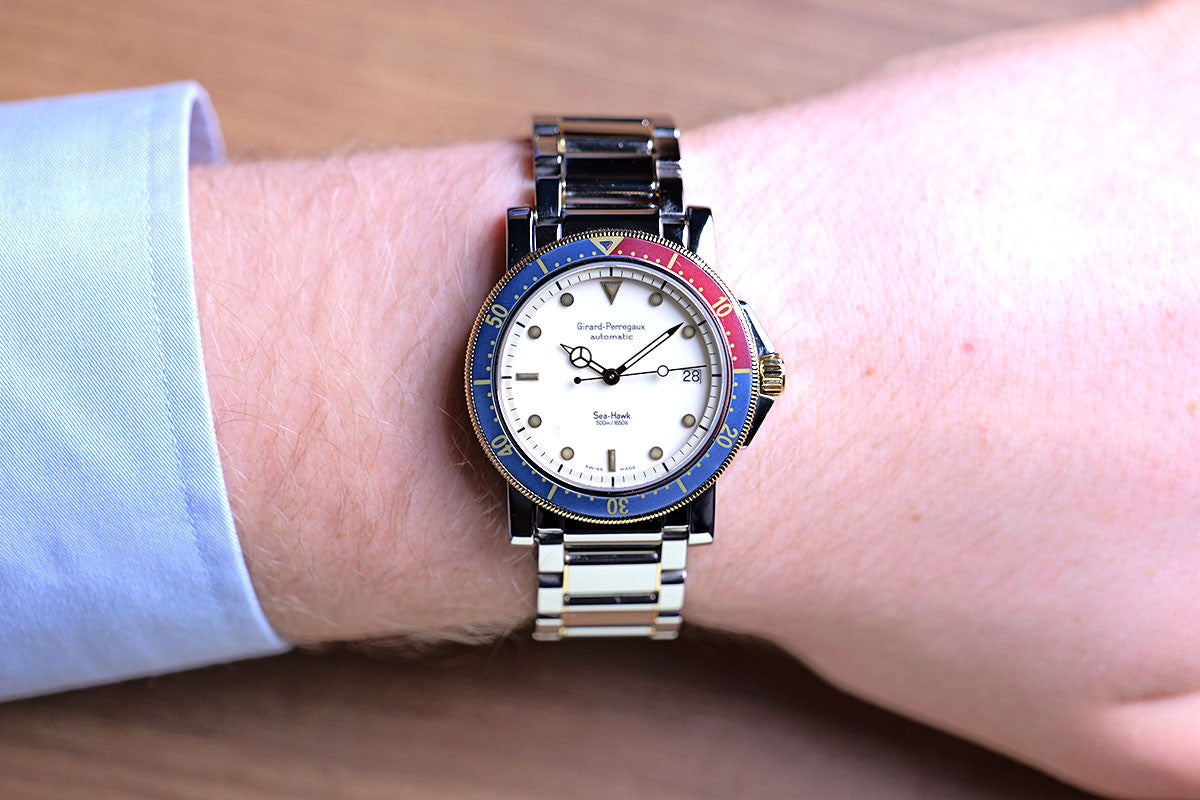 PRE-OWNED Girard-Perregaux Sea-Hawk 500M 7100