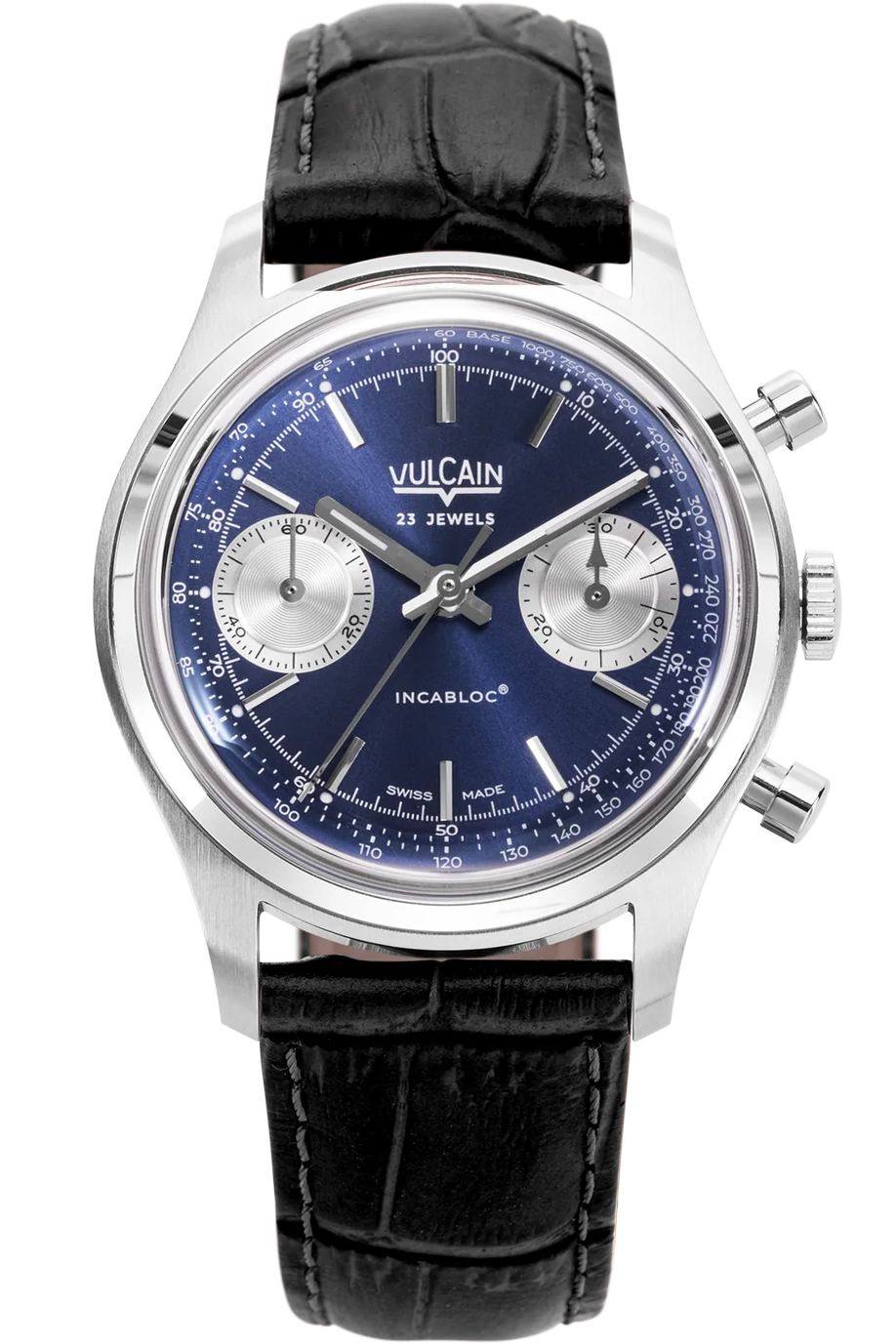 Vulcain Chronograph 1970's Blue