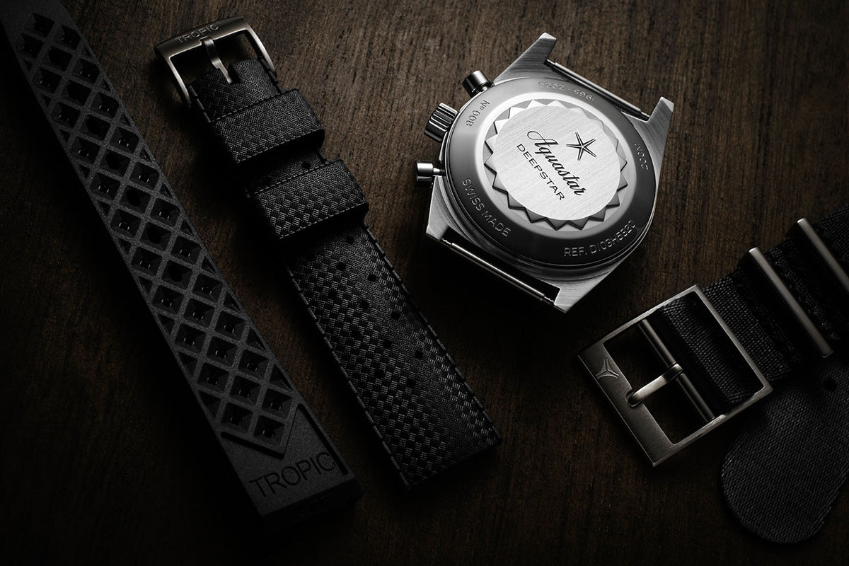Aquastar 2022 Deepstar Chronograph Black