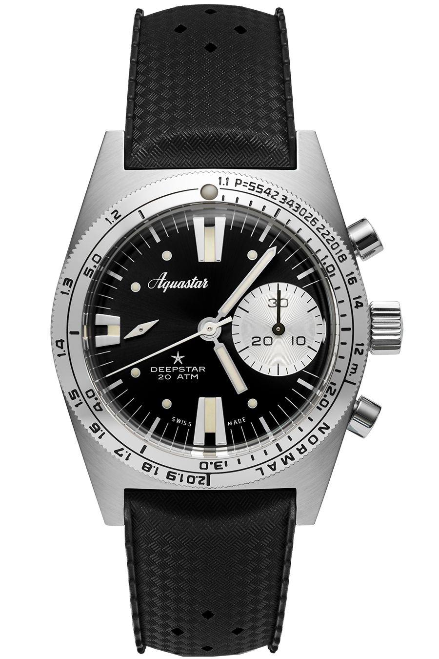 Aquastar 2022 Deepstar Chronograph Black