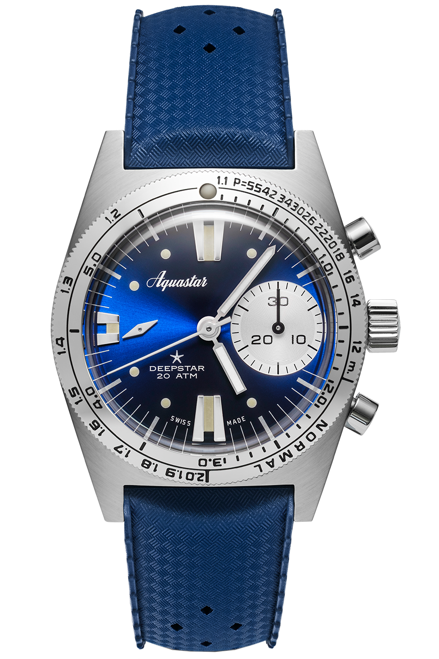 Aquastar 2022 Deepstar Chronograph Blue