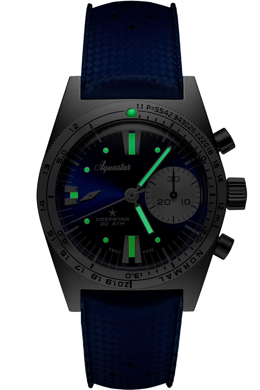 Aquastar 2022 Deepstar Chronograph Blue