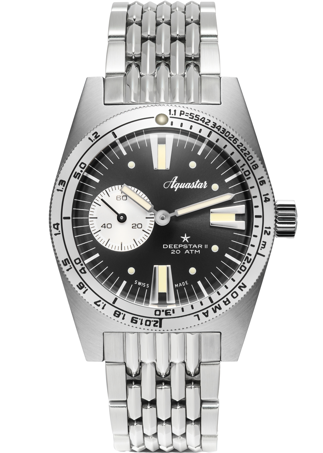 Aquastar Deepstar II Steel Gray & BOR-länk