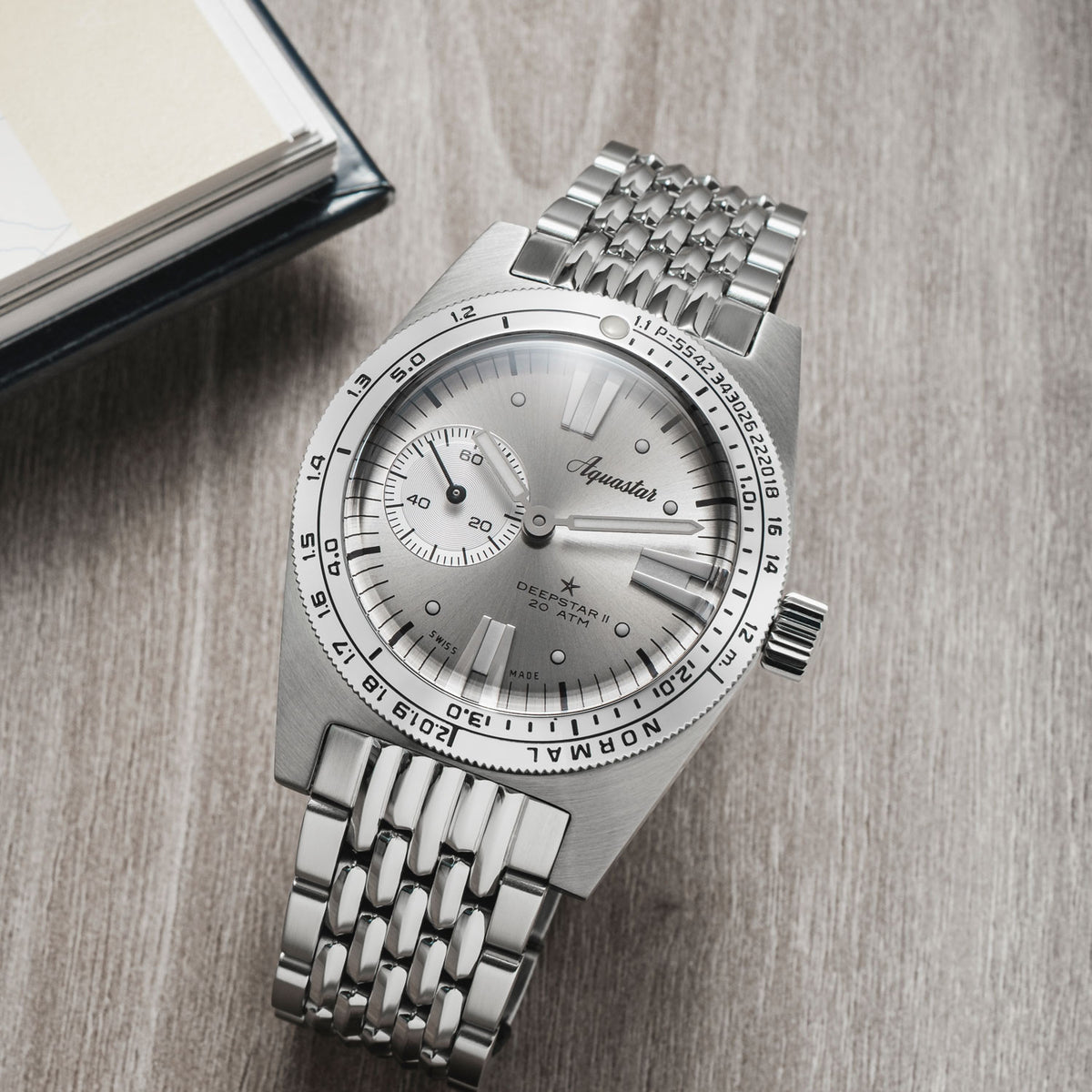 Aquastar Deepstar II Vintage Silver Star BOR-länk