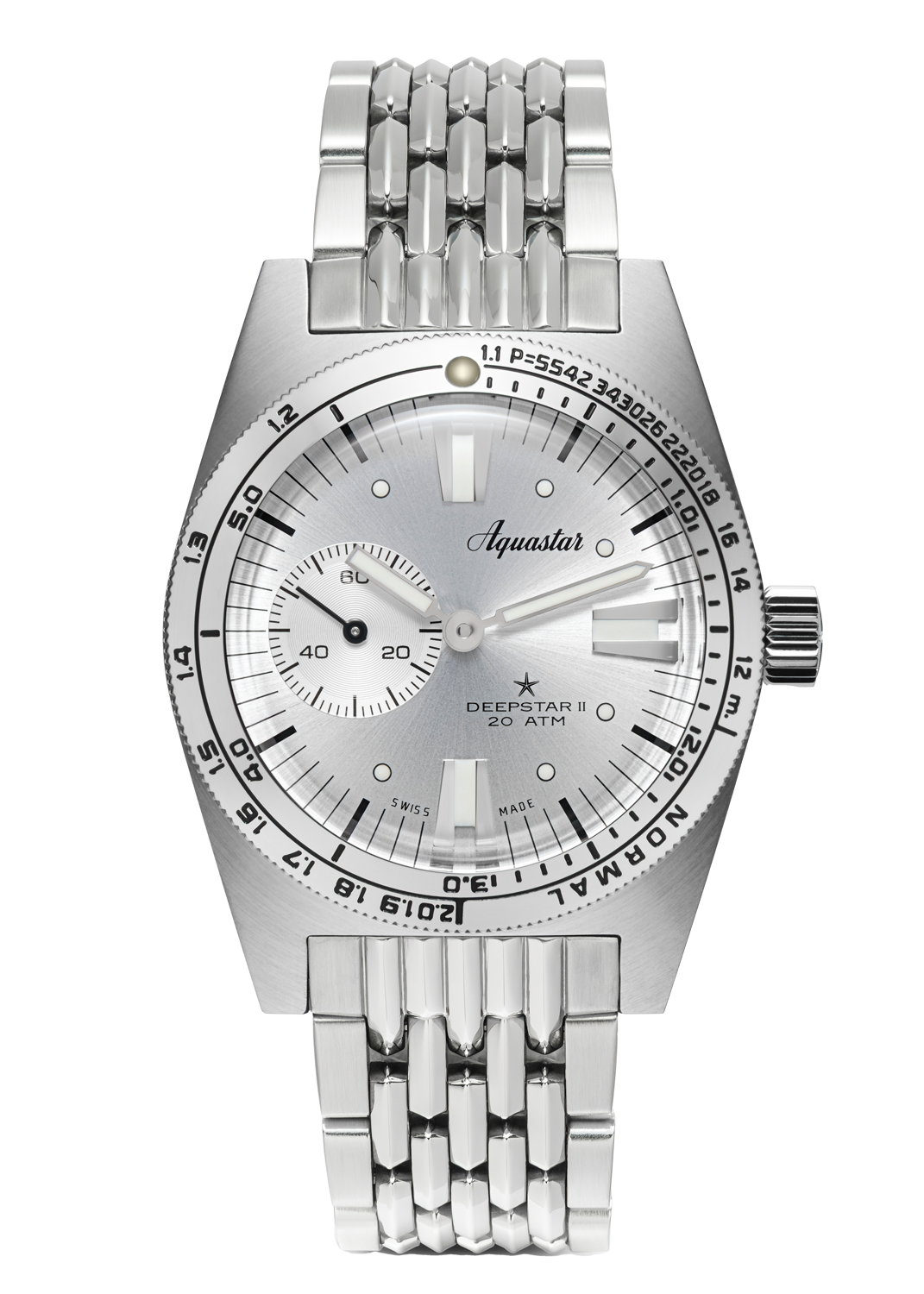 Aquastar Deepstar II Vintage Silver Star BOR-länk