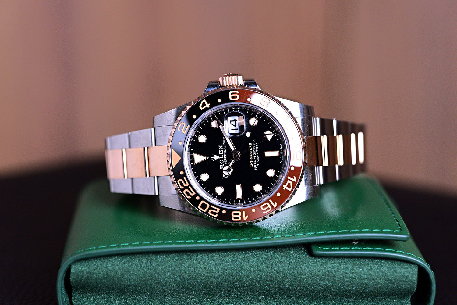 PRE-OWNED Rolex GMT-Master II "Rootbeer"